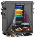 OxGord Portable Storage Organizer Wardrobe Closet