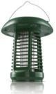 Sandalwood Solar-Powered UV Bug Zapper & LED Garden Lamp
