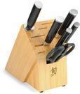 Shun Classic 7-Piece Block Set w/ Bamboo Block