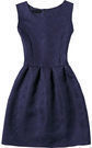 Women's Sleeveless Jacquard A-Line Dress