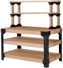 Hopkins 2 x 4 Basics AnySize Workbench Kit with ShelfLinks