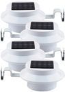 4-Pack Solar Power LED Light with Bracket