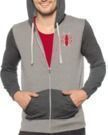 Marvel Spiderman Men's Full Zip Fleece Hoodie
