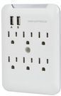 Monoprice 6-Outlet Wall Tap Surge Protector