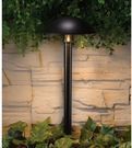 1.2-Watt Black Integrated LED Landscape Path Light