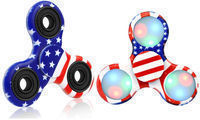 American Flag Fidget Spinners (Original & LED)