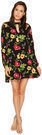 Romeo & Juliet Couture Floral Print Keyhole Dress