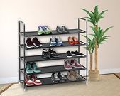 5 Or 10 Tier Shoe Rack Organizer (3 Colors)