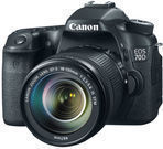 Canon EOS 70D DSLR Camera + 18-135mm Lens (Refurb)