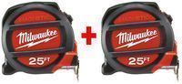 Milwaukee 25 ft. Magnetic Tape Measure (2 Pack)
