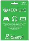 Xbox Live 12 Month Gold Membership
