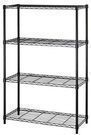 BestOffice 54 Steel Wire 4-Tier Metal Shelving Rack
