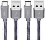 2 Pack of USB-C Charging Cords