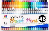 48-Count Smart Color Art Dual Tip Brush Pens