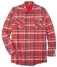 KingSize Men's Big & Tall Lightweight Plaid Flannel Shirt
