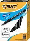 BIC Gel-ocity Retractable Gel Pen, Black, 24-Count
