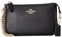 Coach Pebble Leather Small Wristlet