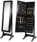 Best Choice Mirrored Jewelry Cabinet w/ Stand - 3 Colors