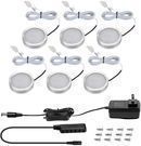Lighting Ever LED Under-Cabinet Lighting 6-Puck Kit