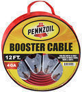 12 Ft 4 Gauge Heavy Duty Power Booster/Jumper Cable