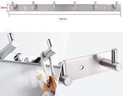 BEIYI Stainless Steel Coat/Hook Rack (6 Hooks)