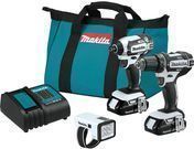 Makita 18V LXT Li-ion Cordless 3-Piece Combo Kit