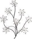 Multi Color Decmode Metal Wall Decor