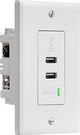 Insignia: In-wall 3.6A Surge Protected USB Hub