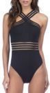 Kenneth Cole New York Solid One-Piece Swimsuit