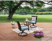 Better Homes and Garden Piper Ridge 3-Pc. Wicker Bistro Set