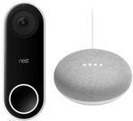 Nest Hello Video Doorbell + Free Google Mini