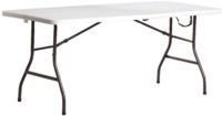 Living Accents 72x30 Fold-In-Half Rectangular Table