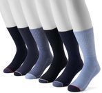 Men's Levi's 6-Pack Athletic Crew Socks
