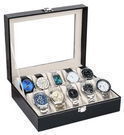 10 Slot Leather Watch Display Case
