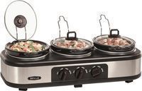Bella 3 x 1.5-Quart Triple Slow Cooker