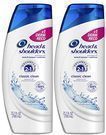 Head & Shoulders Classic Clean Dandruff Shampoo (Pack of 2)